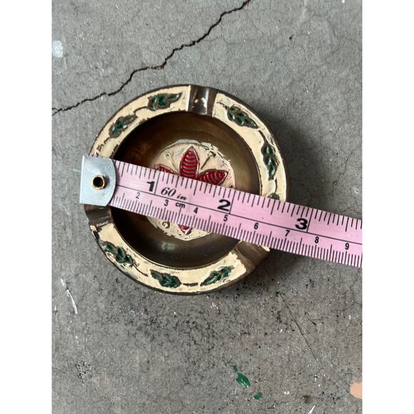 Vintage ashtray, Bass, 70s 60s, ancient Retro, Home Eclectic Gift, Dish - Picture 3 of 5